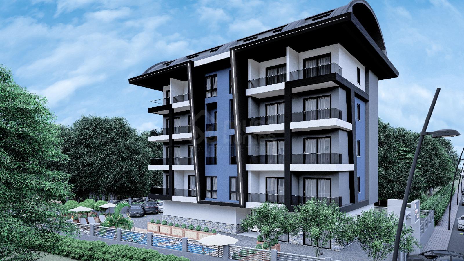 EKB LUXURY. New Project in Ciplakli with 1+1, 2+1, 3+1 Flats