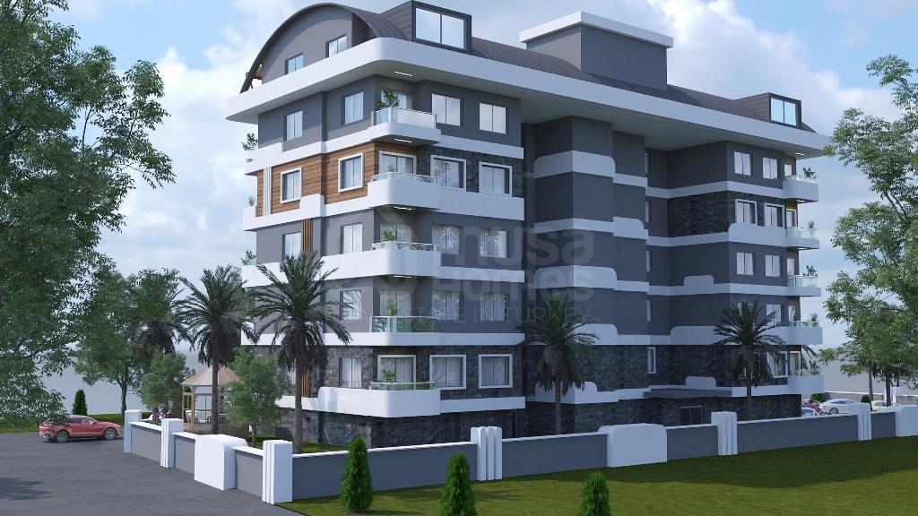 YAMAN RİVERSİDE New Project with 1+1 Apartments and 3+1 Duplexes in Gazipaşa