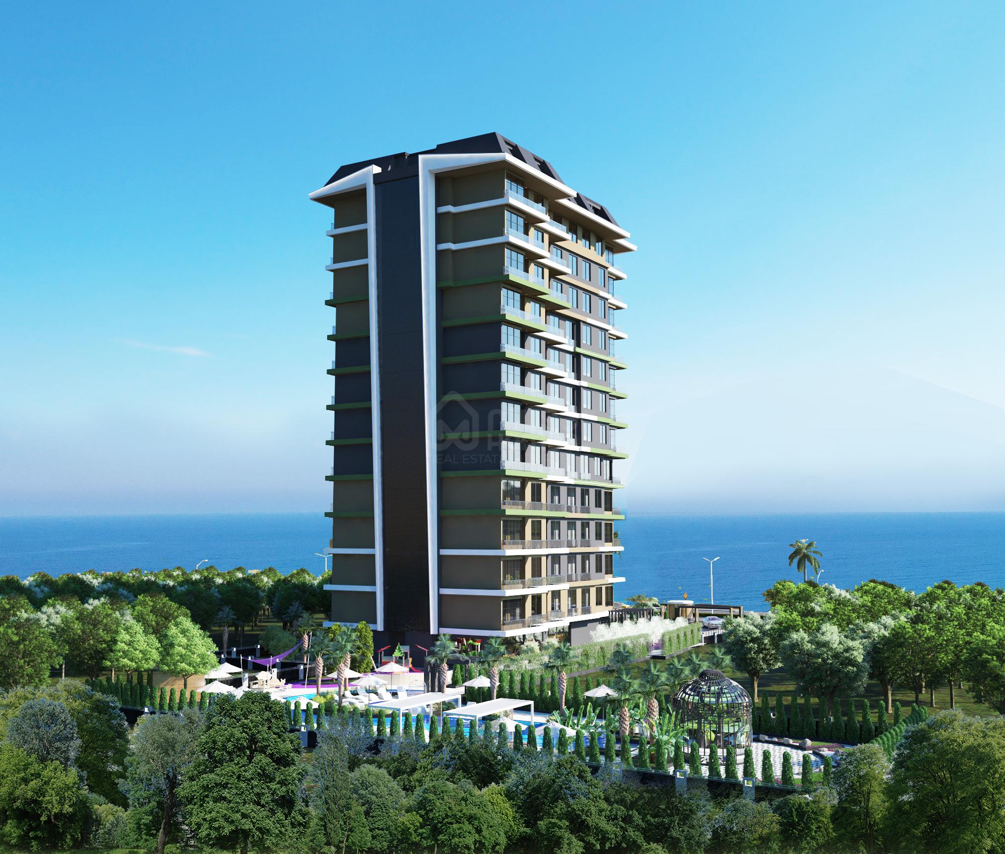 VICTORY TOWER. New Project with 2+1 and 4+1 Apartments in Mahmutlar, Alanya