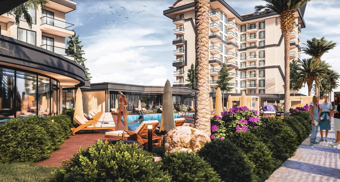 FARALYA RESİDENCE. New Project with 1+1, 2+1 and 3+1 Apartments in Payallar