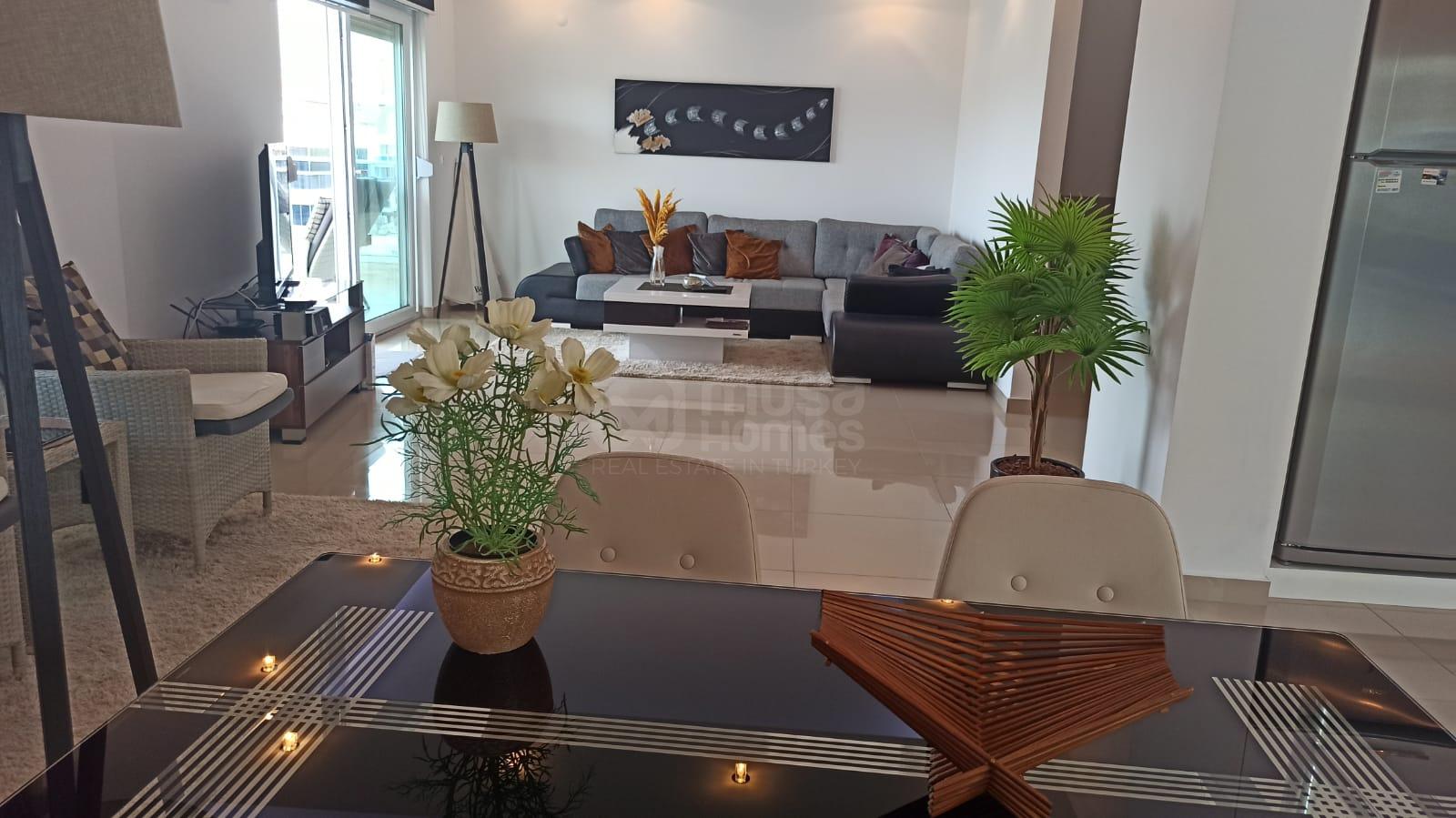 4+1 Furnished Duplex Apartment in Tosmur, Alanya