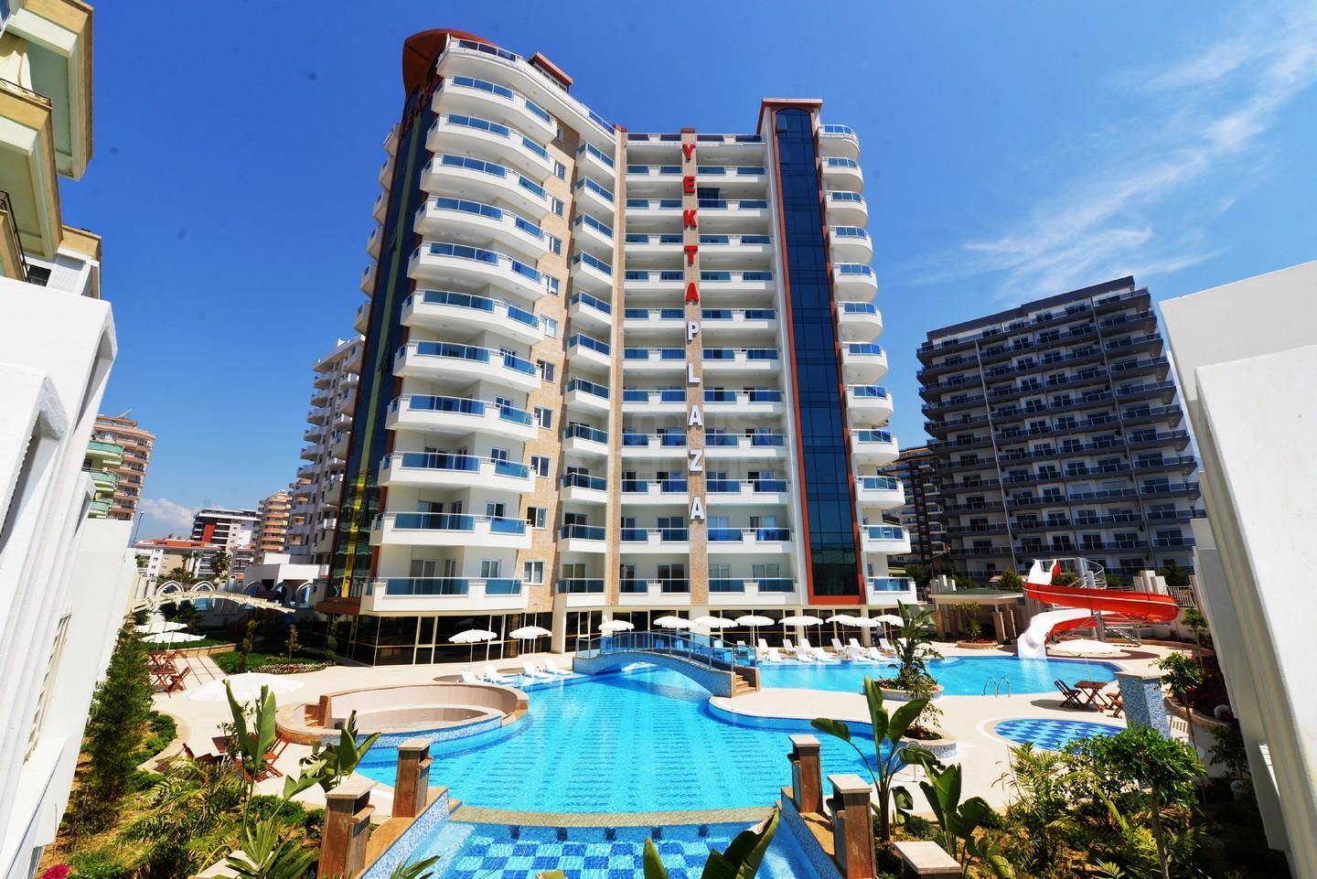 2+1 Lux Apartment with Furniture in Mahmutlar, Alanya
