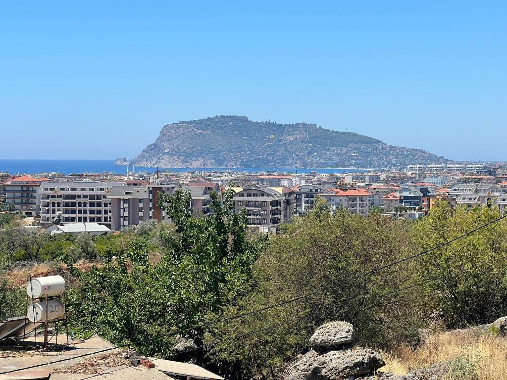 Furnished 4+2 Villa with a sea view in Oba suitable for Citizenship id 3819