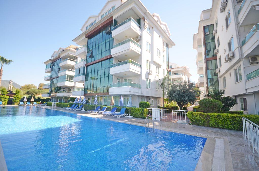 Furnished 4+1 Duplex with a garden in Kestel id 4082