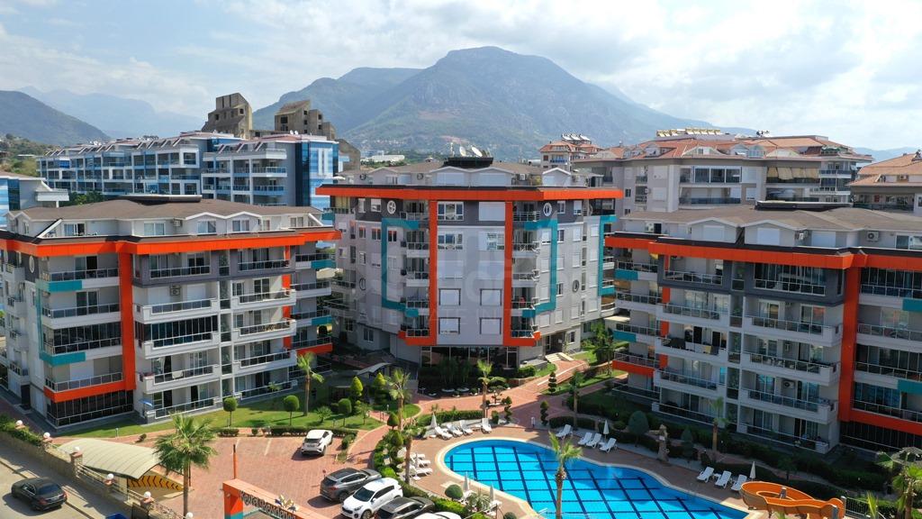 Furnished 1+1 apartment close to the sea in Kestel id 4618