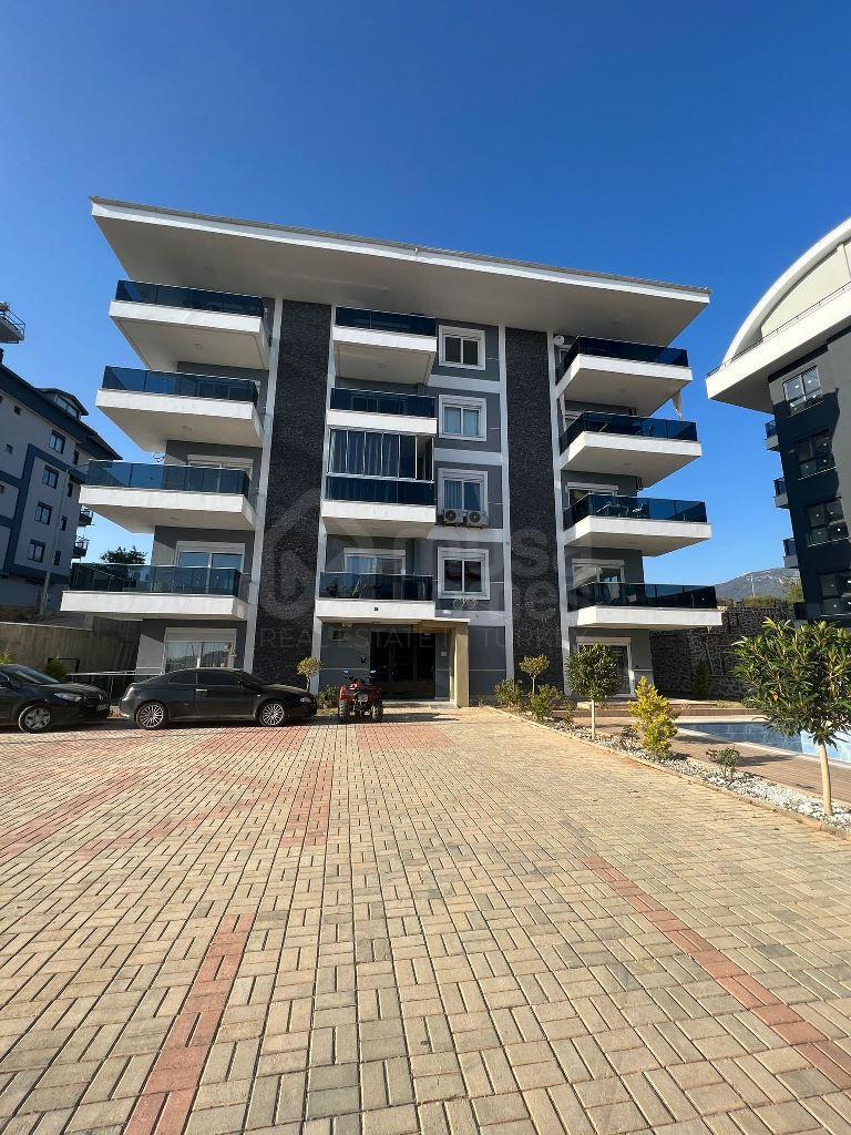 Furnished 1+1 apartment with a sea view in Oba id 4671