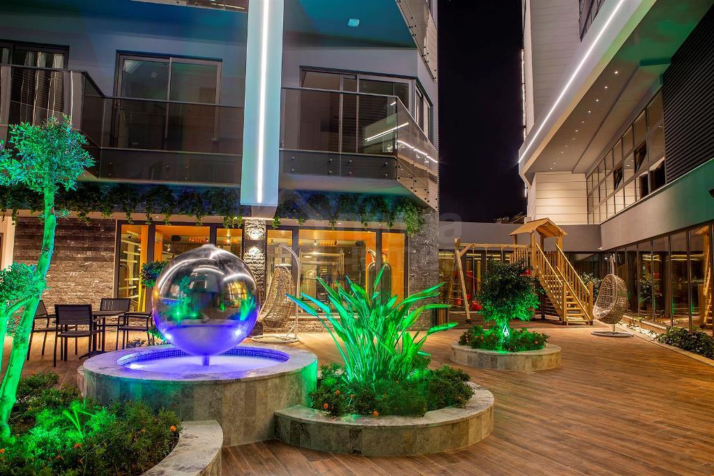 Furnished 1+1 apartment in the luxury complex in Kleopatra id 4616