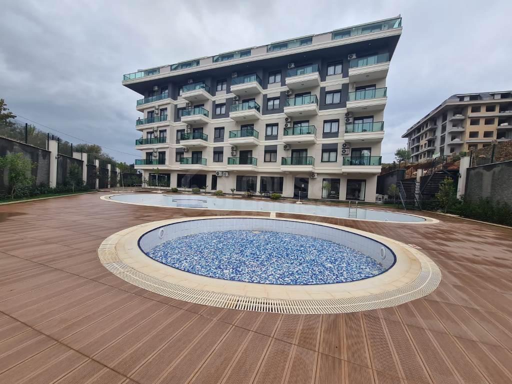 Furnished 1+1 apartment in Oba id 4656
