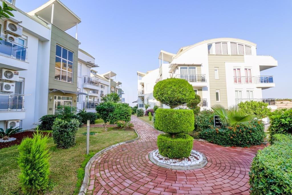 Furnished 2+1 Duplex with a sea view in Konakli id 4773