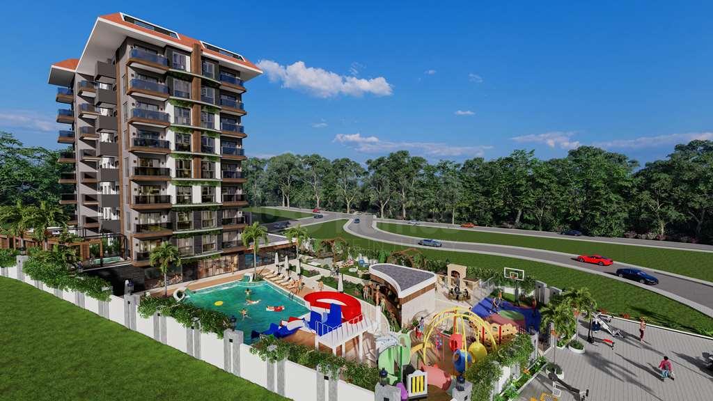 MOONLIGHT PARK New Project with 1+1, 2+1 apartments and 2+1 penthouses in Payallar