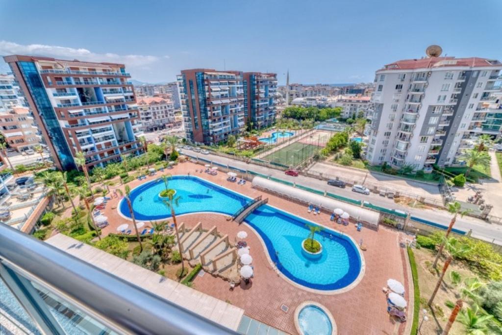 Furnished 2+1 apartment with a sea view in Cikcilli id 4794