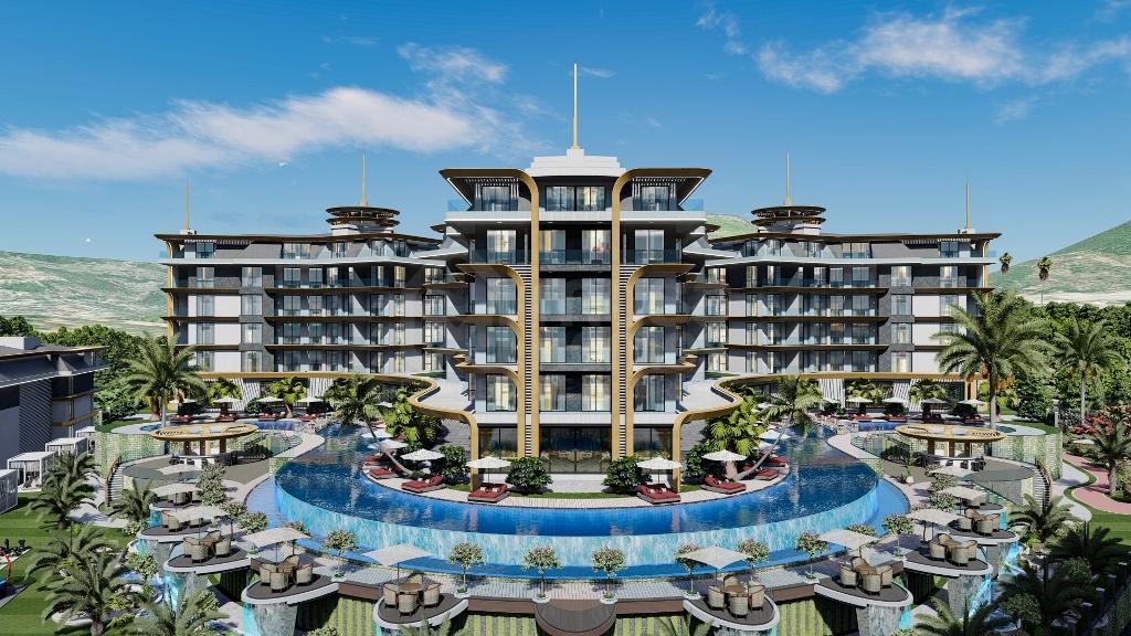 VISTA CEBECI New Project with 1+1 apartments and 2+1, 3+1 duplexes in Kestel