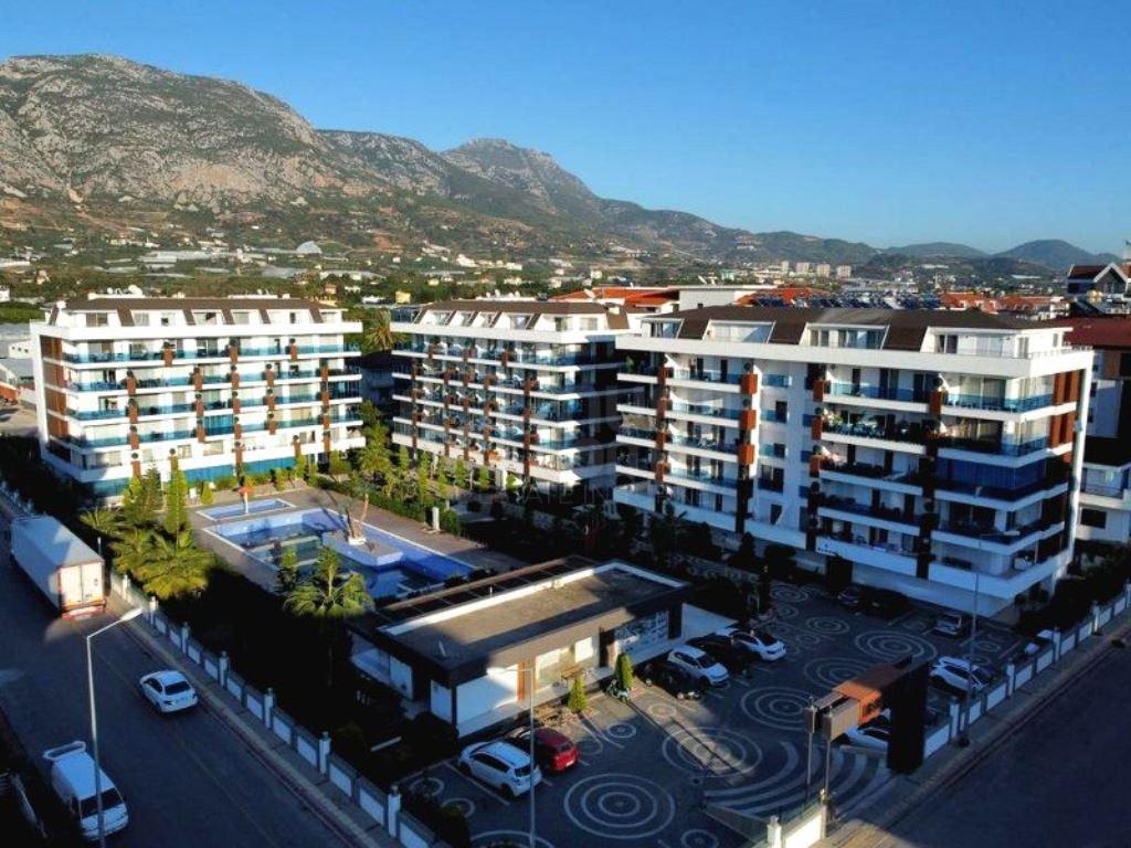 Alanya, Kestel. Furnished 4+1 garden duplex suitable for Citizenship id 5246