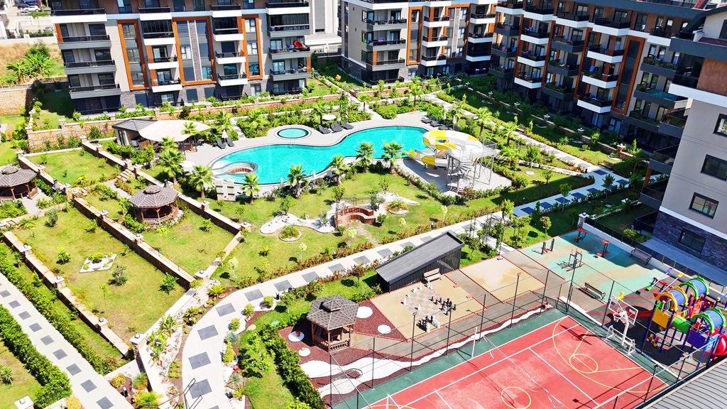 Alanya, Oba. Furnished 2+1 duplex id 5391