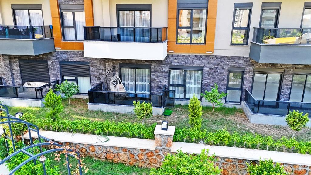 </noscript>Alanya, Oba. Furnished 3+1 garden duplex id 5393