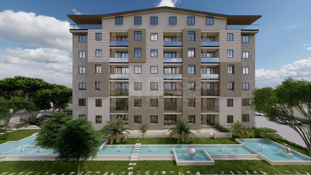 YAMAC SERENITY New Project in Antalya, Manavgat with 1+1, 2+1 apartments and duplexes