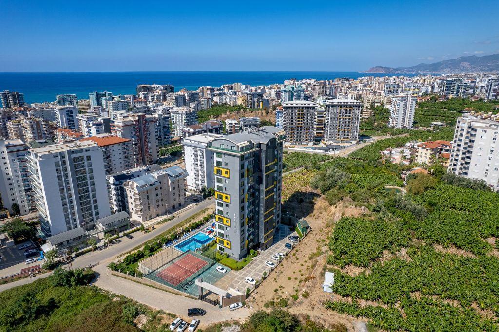 KONAK GARDEN LİFE Furnished 2+1 apartment in Mahmutlar id 5970