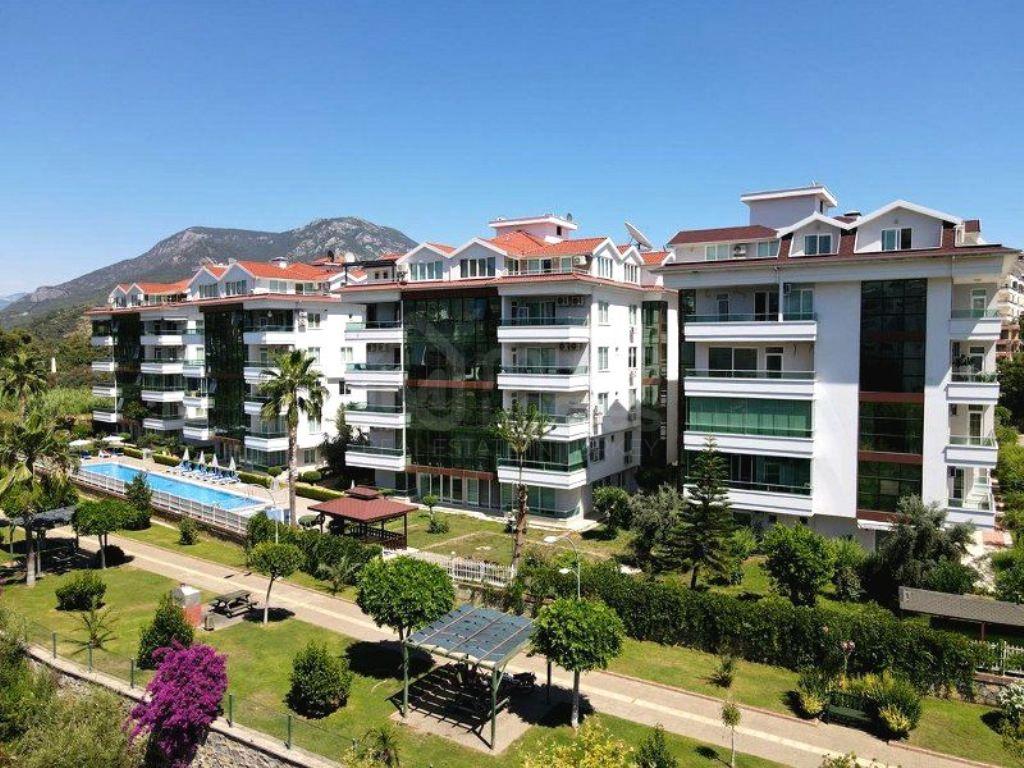 TOPRAK RİVER STAR RESIDENCE Furnished 2+1 apartment close to the sea in Kestel id 5921