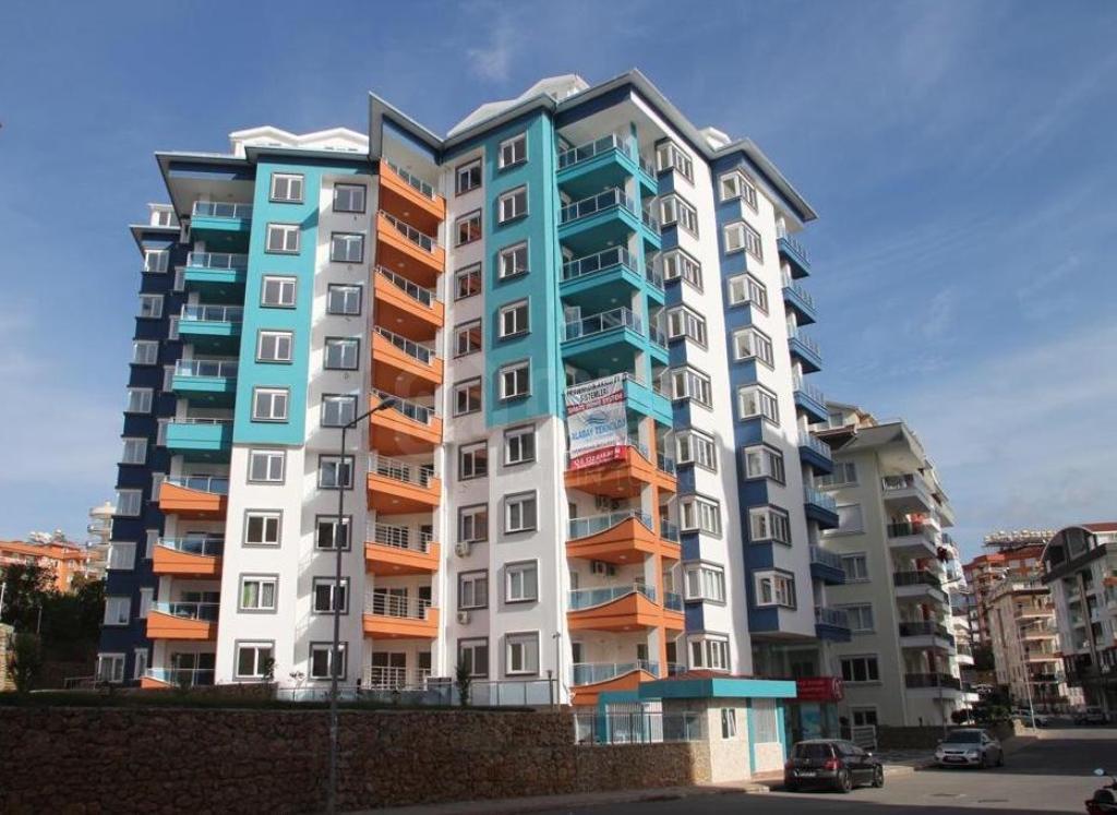 MY HİLL RESİDENCE Furnished 1+1 apartment with a sea view in Tosmur id 6255