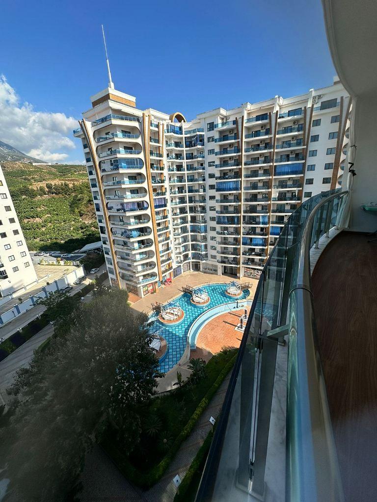 AZURA PARK RESİDENCE Furnished 1+1 apartment in Mahmutlar id 6288