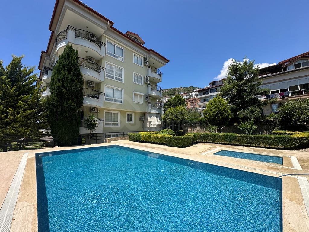 </noscript>SUN RESİDENCE Furnished 2+1 apartment with a sea view in Alanya id 6443