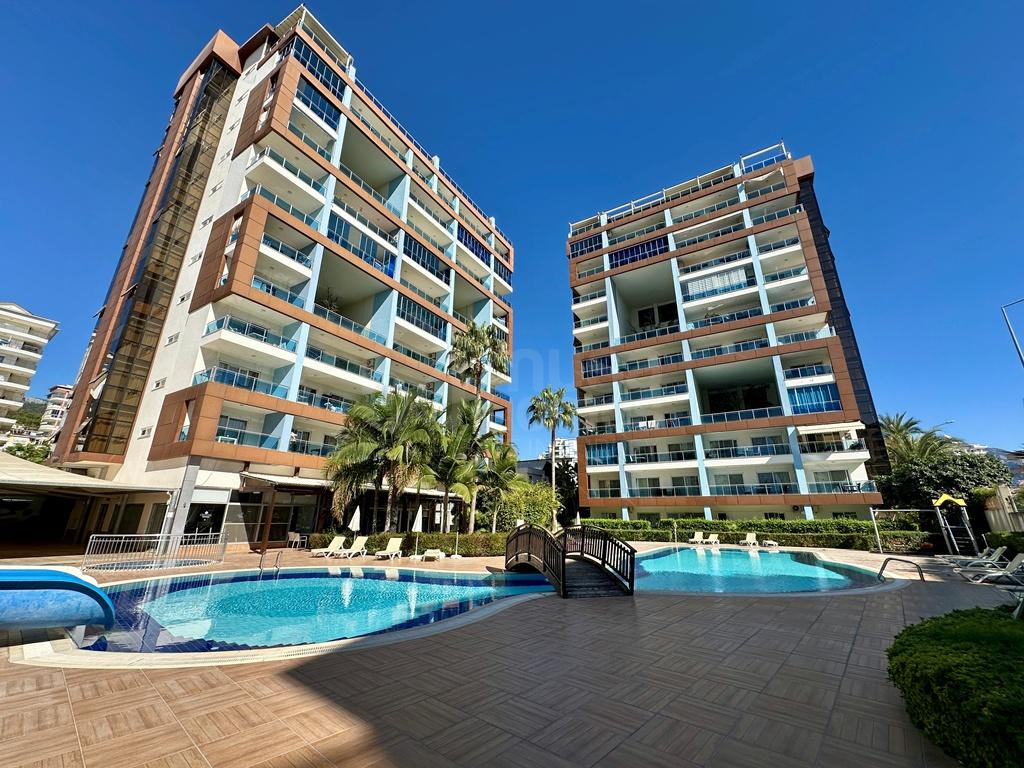 CRYSTAL TOWERS RESİDENCE Furnished 1+1 apartment in Cikcilli id 6447