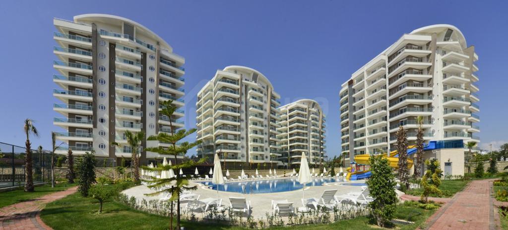 CROWN CİTY Furnished 1+0 apartment in Avsallar id 6463