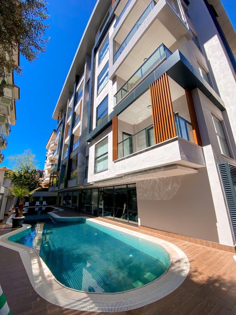 DEMİR HOME CİTY Furnished 1+1 apartment in Merkez id 6559