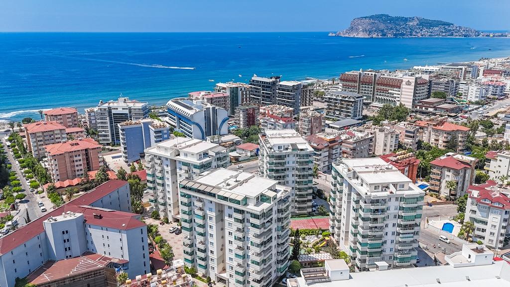 SEA STAR RESİDENCE Furnished 2+1 apartment close to the sea in Tosmur id 6564