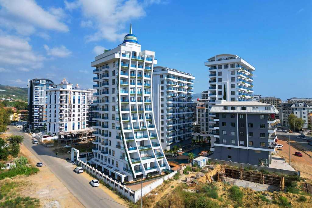 GREEN OCEAN 1+1 apartment in Mahmutlar id 6638