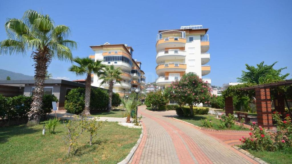 GREENSTONE RESİDENCE Furnished 2+1 apartment close to the sea in Demirtas id 6660
