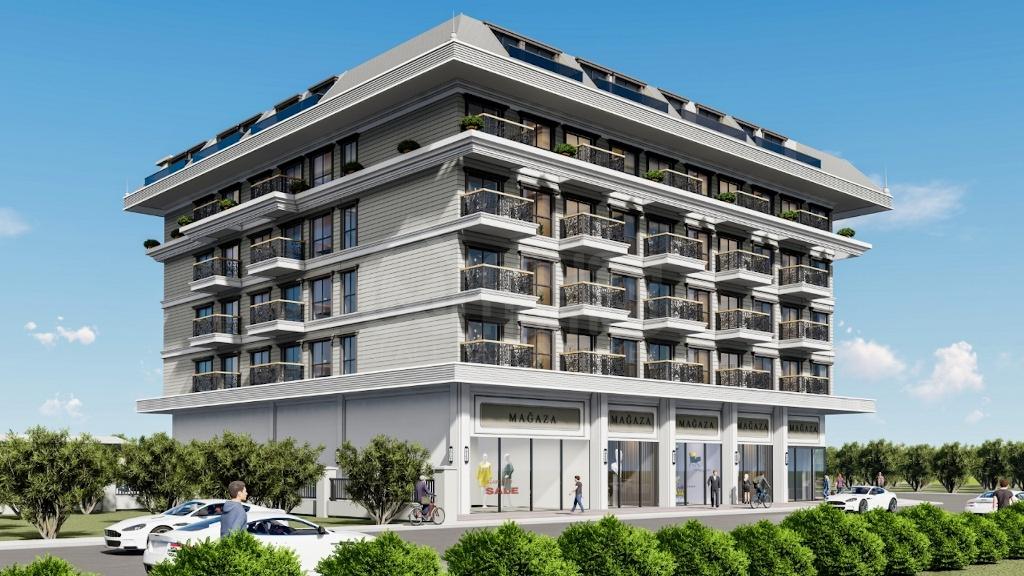 NOVİTA LEGACY RESİDENCE New Project with 1+1 apartments and 2+1 duplexes in Kargicak suitable for Citizenship id 1534